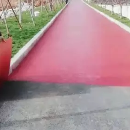 深圳​ 彩色路面喷涂翻新是一种低成本